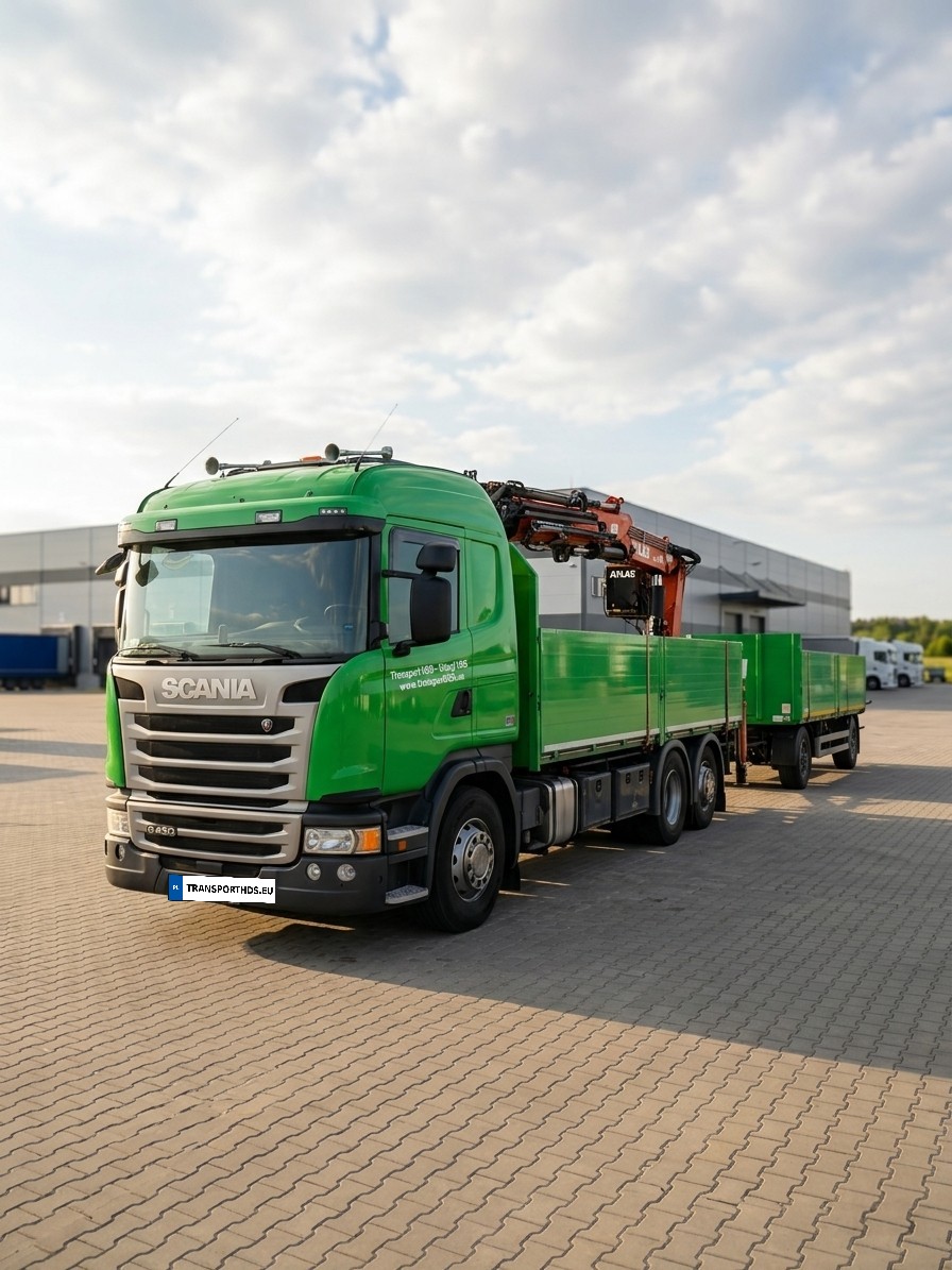 Scania G450 Tandem z HDS